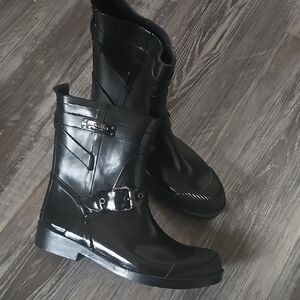 Coach Black Winter & Rain Boots